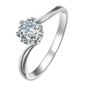 Sele Moissanite Ring